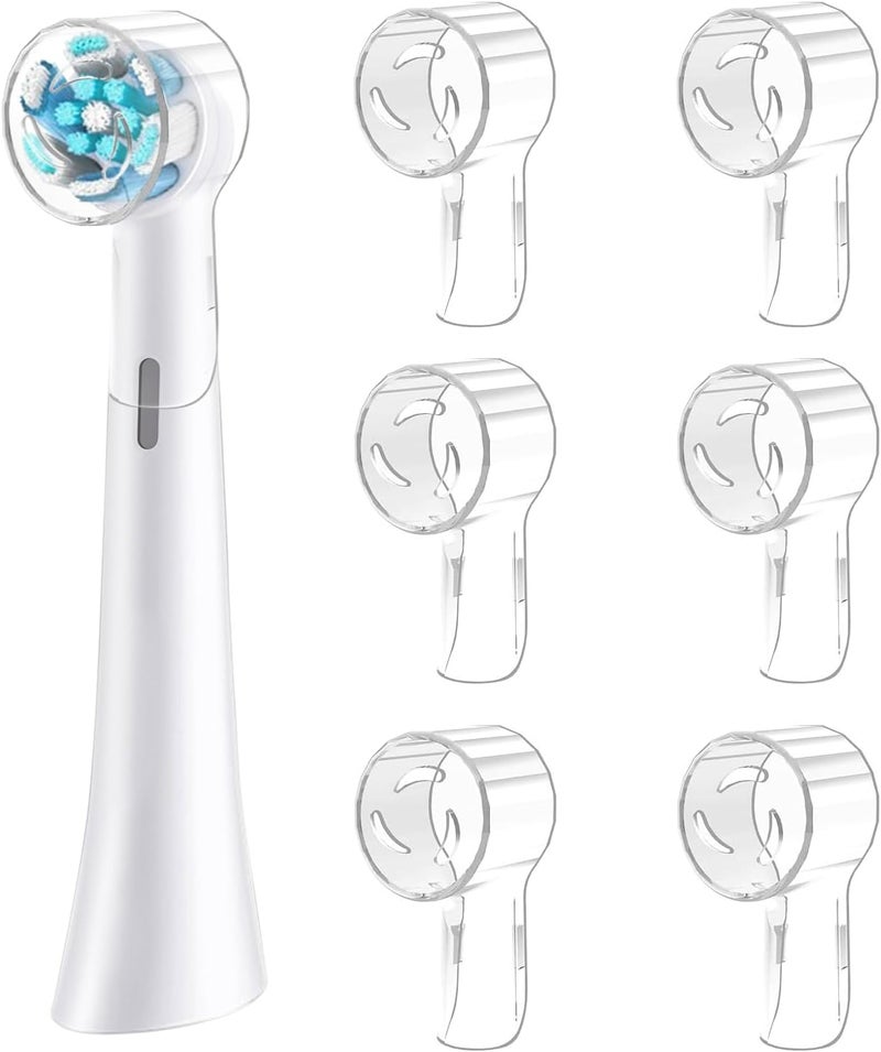 DeBizz Toothbrush Covers Caps Compatible with iO Brush Heads, iO Toothbrush Heads Covers Compatible with Ultimate Clean, Gentle Care & Ultimate White, iO Series Electric Toothbrush Covers for Travel & Home - Image 1